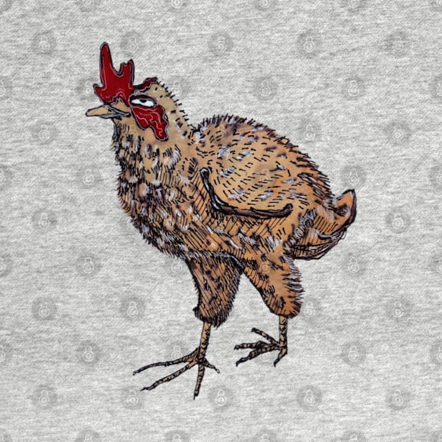 Chicken Chicken Bock Bock by Animal Surrealism